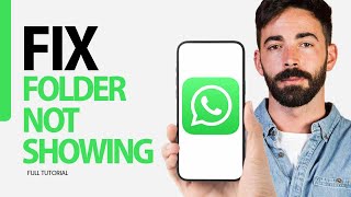 How To Fix Folder Not Showing On Whatsapp App 2025 [upl. by Kacerek566]