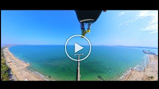 Paragliding Sea Garden September in Bulgaria gleitschirm paragliding [upl. by Morena]