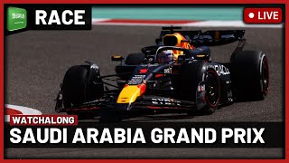 F1 Live Saudi Arabia GP Race  Watchalong  Live Timings  Commentary [upl. by Nisotawulo]