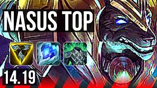 NASUS vs TRUNDLE TOP  1139  EUW Master  1419 [upl. by Endres]