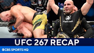 UFC 267 Glover Teixeira Submits Jan Blachowicz for Light Heavyweight Title  FULL Recap [upl. by Eah]