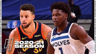 Minnesota Timberwolves vs Golden State Warriors  Full Highlights  January 27 2021  NBA Season [upl. by Miarhpe352]