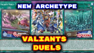 Yugioh  Valiant Duels New Archetype Deck Download in Description [upl. by Humfried398]