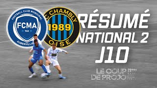 FCM AUBERVILLIERS – FC CHAMBLY OISE 11  N2 202425 J10  Résumé [upl. by Richer]