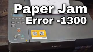 Canon G2020 Paper jam problem Error 1300 Solution  How to Fix Canon G2020 paper jam problem [upl. by Mis]