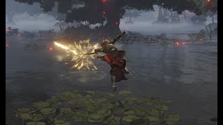 Elden Ring mod  Okami Warrior Spear  Moveset Showcase [upl. by Lasyrc771]