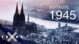 Deutschland von oben 1945 – 5 Städte  Terra X [upl. by Phip]