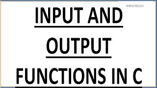 C INPUT AND OUTPUT FUNCTIONS HINDI  getchar getche getch putchar and puch [upl. by Enrico]