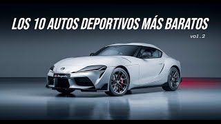 Los 10 autos deportivos más BARATOS [upl. by Reinhart]