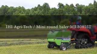 Mini round baler Small size MRB series [upl. by Christie]