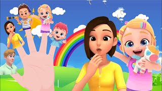 Finger Family  Baby Finger Daddy Finger  Nursery Rhymes amp Baby Songs [upl. by Barthel]