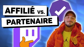 Différence entre Affilié et Partenaire Twitch  Tout Savoir sur le Partenariat Twitch [upl. by Allina]