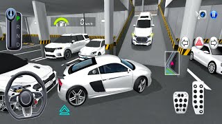 3d Driving Class 29  All Brand New Supercars Parking in Garage amp Funny Driving  Android Gameplay [upl. by Moulden]