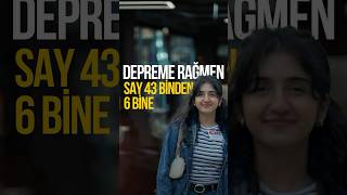 Depreme Rağmen 43Binden 6Bine SAY Sıralama Çeken Nurefşan’ın Mücadele Öyküsü 🤙 [upl. by Merri773]