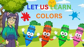 Lets Learn Colors  Learning Video for Toddlers  Colors for Kids  Educational Video for Preschool [upl. by Hermina]