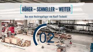 HÖHER  SCHNELLER  WEITER  Hochregal [upl. by Stafani]