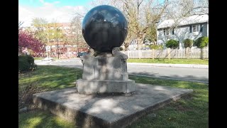 Memorial to Lt General Arthur MacArthur in Chicopee Falls Massachusetts [upl. by Philipines]