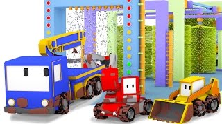 La station de nettoyage 🚿  Apprendre avec Tiny Trucks 🚚 [upl. by Faubion210]