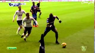 Yannick Bolasie Amazing Flick Crystal Palace vs Tottenham Hotspur 720p [upl. by Gitel]