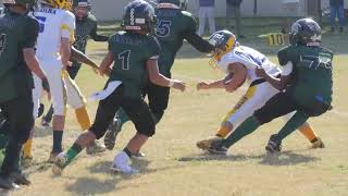 SLYF 2nd Rd Playoffs Visalia Wolverines Vs Visalia Miners PeeWees [upl. by Currie219]