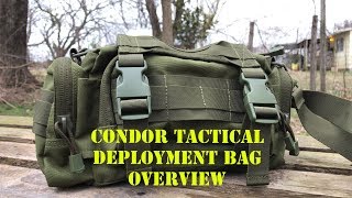 Condor Tactical Deployment Bag  OVERVIEW [upl. by Gerhardt290]