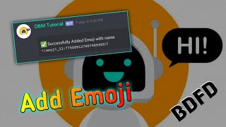 BDFD Add Emoji Code  Discord Bot [upl. by Longfellow516]