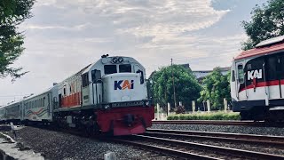 KERETA API RUTE UNIK KELILING JAWA TENGAH DAN JOGJA KA JOGLOSEMARKERTO [upl. by Marshall]