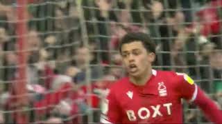 Agueroooo  Brennan Johnson Scores for NFFC Vs Derby [upl. by Lexie]