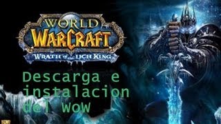 Como descargar e instalar el WoW 335a en español de forma quotpirataquot y cambiar el realmist [upl. by Lin867]