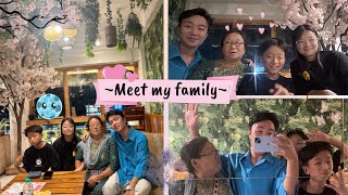 Finally meet my family👨‍👩‍👦 Mini Vlog📸 Northeast🍂 [upl. by Islek]