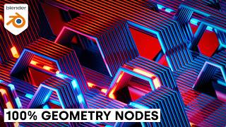 Making Crazy Structures with Geometry Nodes in Blender the easy way [upl. by Anohr413]