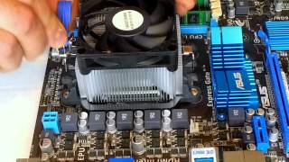 how to install AMD AM3 AM3 and FM1 CPU amp cooler [upl. by Saihttam]