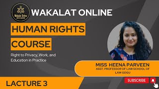 Right to Privacy Work and Education in Practice [upl. by Ahsienod]