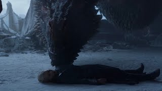 Dragon Fire Iron Throne  Death Daenerys Targeryan  Got S8E6 [upl. by Attah353]