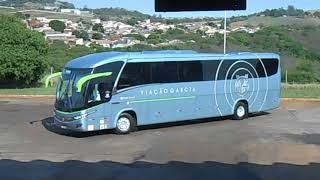 Ônibus Da Viação Garcia Número 82226 No Terminal Rodoviário De Cornélio Procópio  Paraná  Brasil [upl. by Kenny]