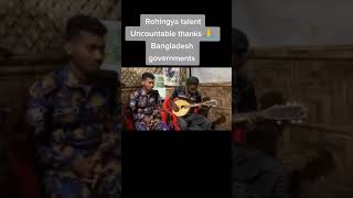 rohingya talents Uncountable Bangladesh government channel rodeyRohingyasong [upl. by Enirol]