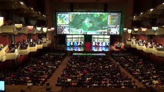 DOTA 2 TI3  The International 3  Orange Vs NaVi Arena Feel [upl. by Eelam]