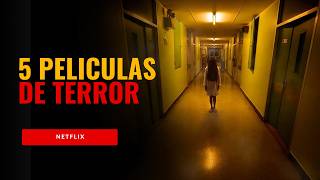 5 MEJORES PELICULAS DE TERROR QUE DEBES VER  NO PODRAS DORMIR [upl. by Nelyaw]