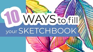 Coming up with Ideas to FILL your sketchbook [upl. by Akcirred]