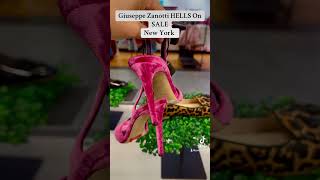 Giuseppe Zanotti HEELS On SALE New York [upl. by Eltsirhc442]