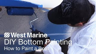 How to Paint a Boat  DIY Guide to Bottom Painting [upl. by Barnaba]