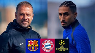 🔥 MATCH PREVIEW FC BARCELONA vs BAYERN MUNICH 🔥 UEFA CHAMPIONS LEAGUE [upl. by Neehsas]