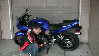 Motorcycles  How to Replace Motorcycle Seat Covers [upl. by Luna472]