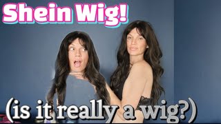 SHEIN WIG REVIEW OUTSIDE  sheinwig wigs wigreview [upl. by Freed]