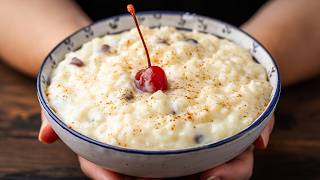 The Secret To Rich and Creamy New York DeliStyle Rice Pudding [upl. by Ateinotna]