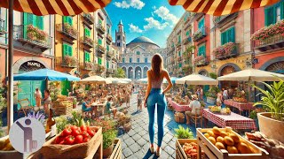 Naples Italy 🇮🇹  Summer 2024  4K 60fps HDR Walking Tour [upl. by Elery]