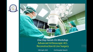 Live Arthroscopic ACL Reconstruction Workshop [upl. by Nueoras]