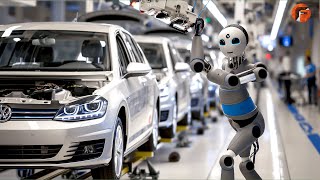 Building New Volkswagen Jetta in Chinese Factory  Start to Finish Assembly [upl. by Riha278]