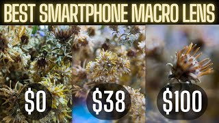 Best Smartphone Macro Lens  iPhone 13 Pro Max Macro Mode vs Apexel Macro Lens vs Moment Macro Lens [upl. by Peedus192]