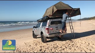 Howling Moon  Rooftop Tent Setup [upl. by Asylem]